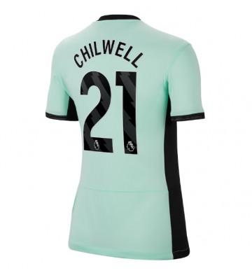 Chelsea Ben Chilwell #21 Kolmaspaita Naisten 2023-24 Lyhyet Hihat